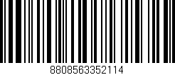 Código de barras (EAN, GTIN, SKU, ISBN): '8808563352114'