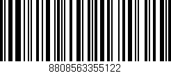 Código de barras (EAN, GTIN, SKU, ISBN): '8808563355122'