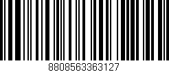 Código de barras (EAN, GTIN, SKU, ISBN): '8808563363127'