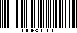Código de barras (EAN, GTIN, SKU, ISBN): '8808563374048'
