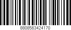 Código de barras (EAN, GTIN, SKU, ISBN): '8808563424170'