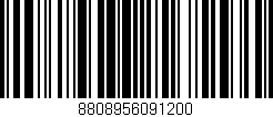 Código de barras (EAN, GTIN, SKU, ISBN): '8808956091200'