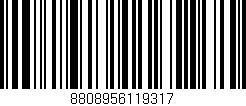 Código de barras (EAN, GTIN, SKU, ISBN): '8808956119317'