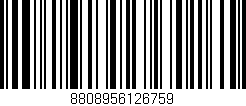 Código de barras (EAN, GTIN, SKU, ISBN): '8808956126759'