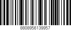 Código de barras (EAN, GTIN, SKU, ISBN): '8808956139957'