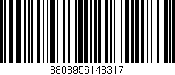 Código de barras (EAN, GTIN, SKU, ISBN): '8808956148317'