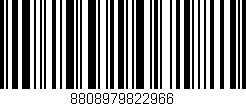 Código de barras (EAN, GTIN, SKU, ISBN): '8808979822966'