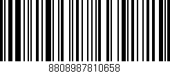 Código de barras (EAN, GTIN, SKU, ISBN): '8808987810658'