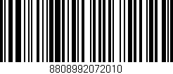 Código de barras (EAN, GTIN, SKU, ISBN): '8808992072010'
