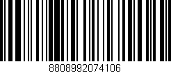 Código de barras (EAN, GTIN, SKU, ISBN): '8808992074106'