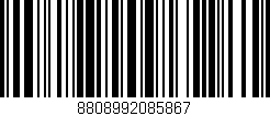 Código de barras (EAN, GTIN, SKU, ISBN): '8808992085867'