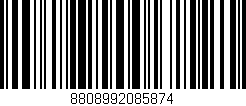 Código de barras (EAN, GTIN, SKU, ISBN): '8808992085874'