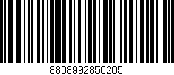 Código de barras (EAN, GTIN, SKU, ISBN): '8808992850205'