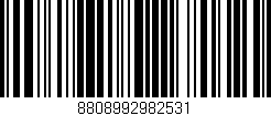 Código de barras (EAN, GTIN, SKU, ISBN): '8808992982531'