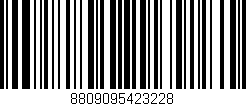 Código de barras (EAN, GTIN, SKU, ISBN): '8809095423228'