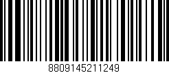 Código de barras (EAN, GTIN, SKU, ISBN): '8809145211249'