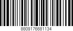 Código de barras (EAN, GTIN, SKU, ISBN): '8809176681134'