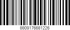 Código de barras (EAN, GTIN, SKU, ISBN): '8809176681226'