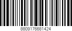 Código de barras (EAN, GTIN, SKU, ISBN): '8809176681424'