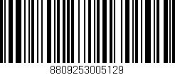 Código de barras (EAN, GTIN, SKU, ISBN): '8809253005129'