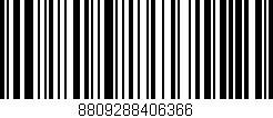 Código de barras (EAN, GTIN, SKU, ISBN): '8809288406366'