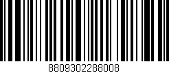 Código de barras (EAN, GTIN, SKU, ISBN): '8809302288008'