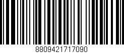 Código de barras (EAN, GTIN, SKU, ISBN): '8809421717090'