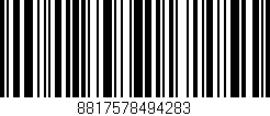 Código de barras (EAN, GTIN, SKU, ISBN): '8817578494283'