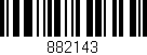 Código de barras (EAN, GTIN, SKU, ISBN): '882143'