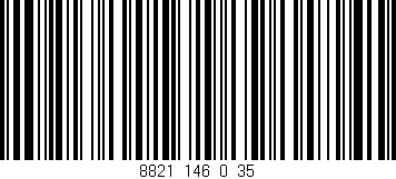Código de barras (EAN, GTIN, SKU, ISBN): '8821_146_0_35'