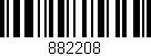 Código de barras (EAN, GTIN, SKU, ISBN): '882208'