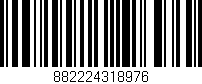 Código de barras (EAN, GTIN, SKU, ISBN): '882224318976'