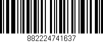 Código de barras (EAN, GTIN, SKU, ISBN): '882224741637'