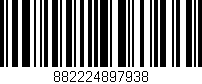 Código de barras (EAN, GTIN, SKU, ISBN): '882224897938'