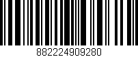 Código de barras (EAN, GTIN, SKU, ISBN): '882224909280'