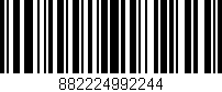 Código de barras (EAN, GTIN, SKU, ISBN): '882224992244'