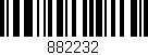 Código de barras (EAN, GTIN, SKU, ISBN): '882232'