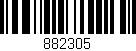 Código de barras (EAN, GTIN, SKU, ISBN): '882305'