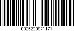 Código de barras (EAN, GTIN, SKU, ISBN): '8826220971171'
