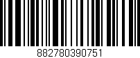 Código de barras (EAN, GTIN, SKU, ISBN): '882780390751'