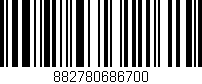 Código de barras (EAN, GTIN, SKU, ISBN): '882780686700'