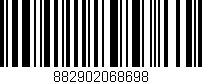 Código de barras (EAN, GTIN, SKU, ISBN): '882902068698'