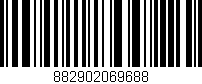 Código de barras (EAN, GTIN, SKU, ISBN): '882902069688'