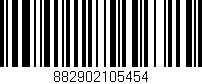 Código de barras (EAN, GTIN, SKU, ISBN): '882902105454'