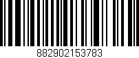 Código de barras (EAN, GTIN, SKU, ISBN): '882902153783'