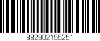 Código de barras (EAN, GTIN, SKU, ISBN): '882902155251'