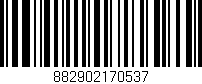 Código de barras (EAN, GTIN, SKU, ISBN): '882902170537'