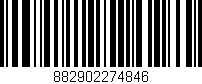 Código de barras (EAN, GTIN, SKU, ISBN): '882902274846'