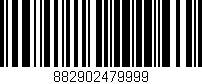 Código de barras (EAN, GTIN, SKU, ISBN): '882902479999'