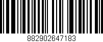 Código de barras (EAN, GTIN, SKU, ISBN): '882902647183'